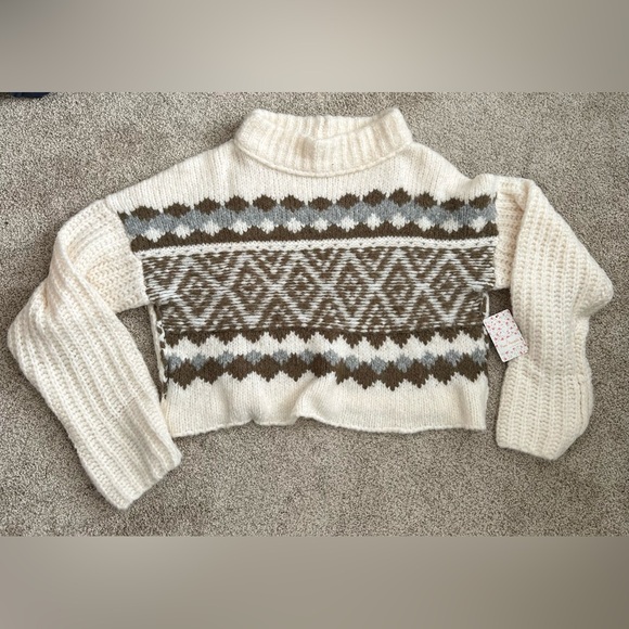 Free People Alpine Knit Sweater - Picture 2 of 8
